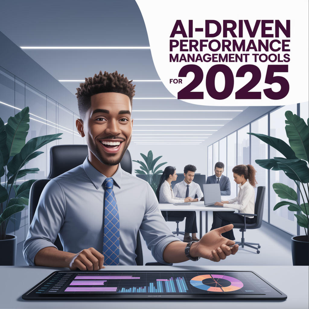 AI-driven performance management dashboard showing team analytics