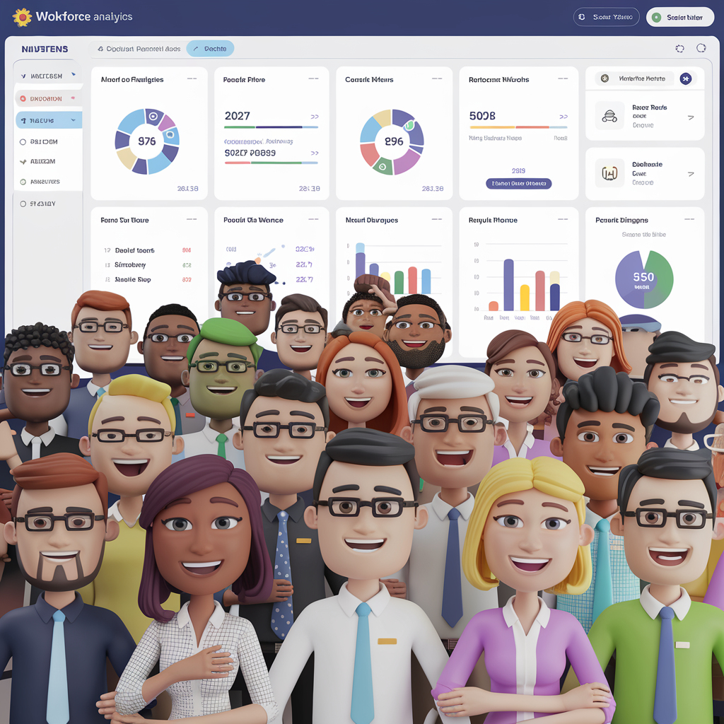 An image illustrating Enhancing Organizational Health with Workforce Analytics